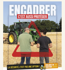 Campagne "Vigilance en tracteur" pour la sécurité des jeunes apprenants