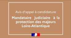 Appel à candidatures - Mandataires judiciaires à la protection des majeurs en Loire-Atlantique