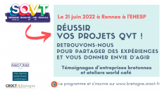 Semaine pour la qualité de vie au travail - 21 juin à l'EHESP de Rennes