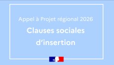 Appel à projet 2026 - Clauses sociales d'insertion
