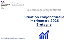 La conjoncture départementale et régionale au 1er trimestre 2025