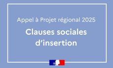 Appel à projet 2025 - Clauses sociales d'insertion