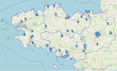 Cartographie des Entreprises Adaptées en Bretagne