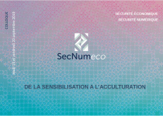 3e édition du colloque SecNumeco en Bretagne pour la sensibilisation, l'éducation et la formation à la sécurité économique et numérique